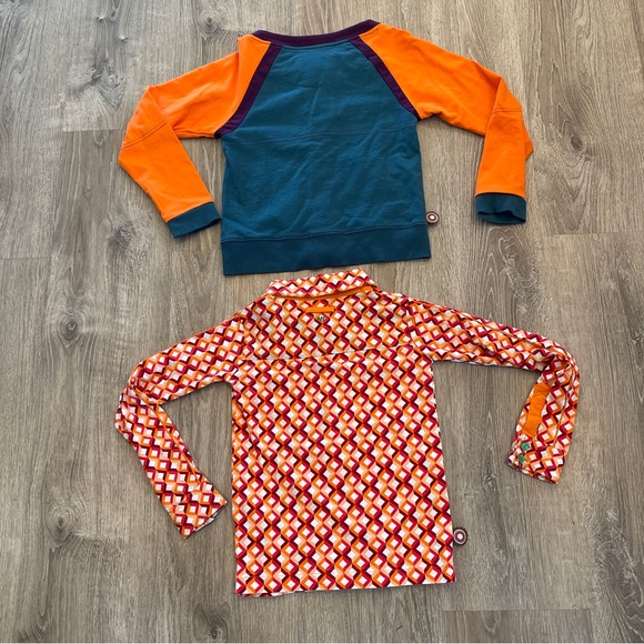 4 Funky Flavours Colors Of The World -Cardigan LS Shirt  Little Boys 134/140 - Picture 9 of 12